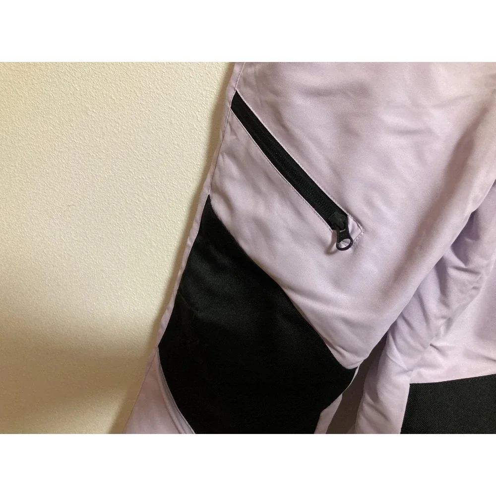 Swisstech Swiss Tech Girls Size Medium (7-8) Snow Pants Black Purple Lavendar - Picture 3 of 11